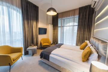 Фото номера Апартаменты с террасой Отель Hotel Edma г. Александрия 5